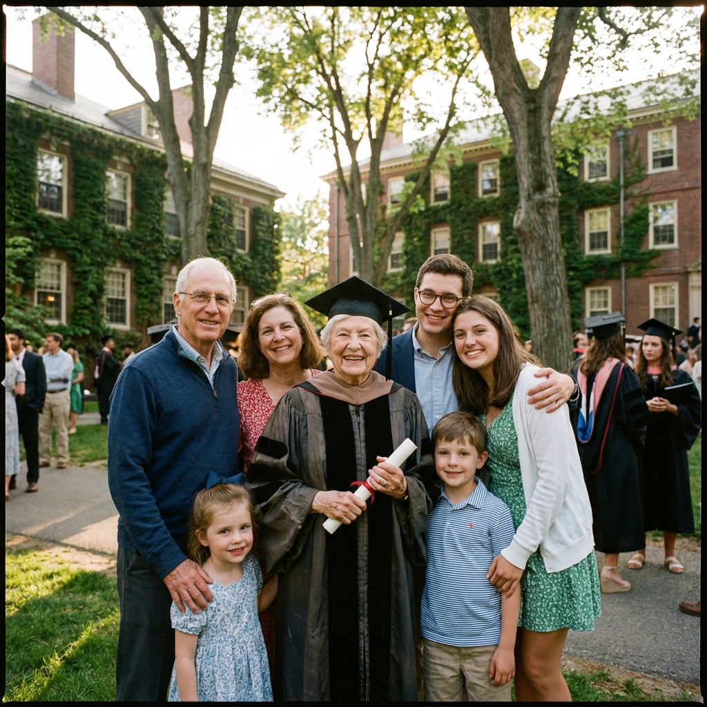 Graduating from University (Learning over a lifetime)